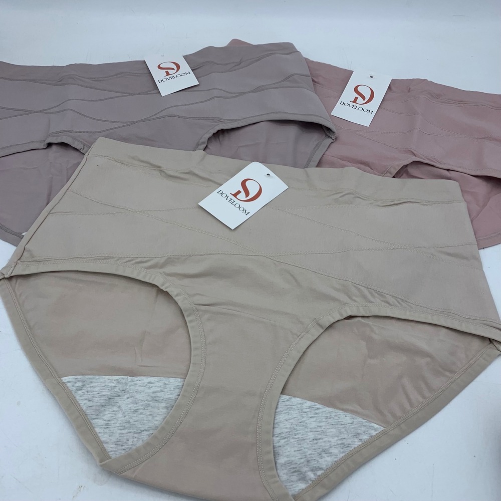 Doveloom 3 Shaping Panties Underwear 6XL High Waist Leak Proof Shaping NWT